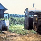 4 November 1967 Quan Loi - Piss Tube and Improvised Shower